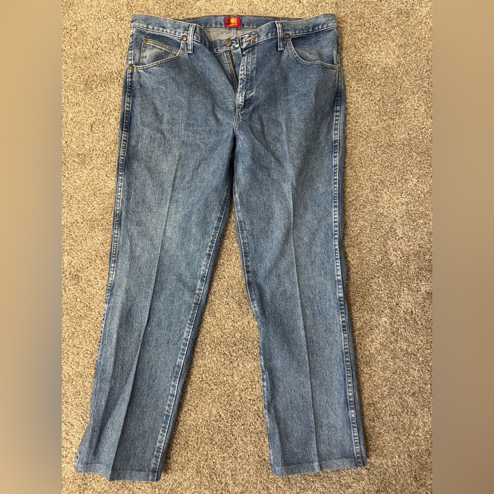 Wrangler Men's Straight Blue Jeans